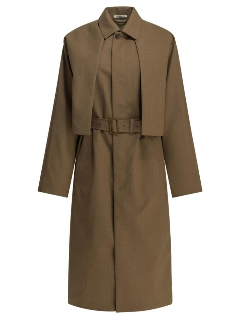 Auralee Wool Trench Coat Tag Size 2 Women